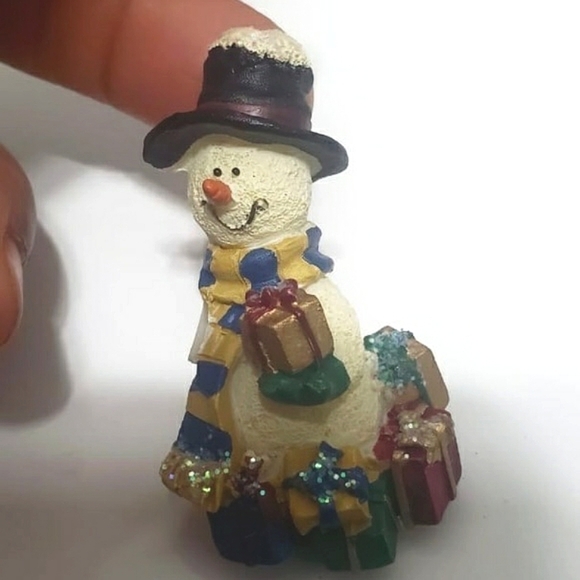 4/$20 Vintage Snowman Brooch 🌴 - Picture 4 of 4